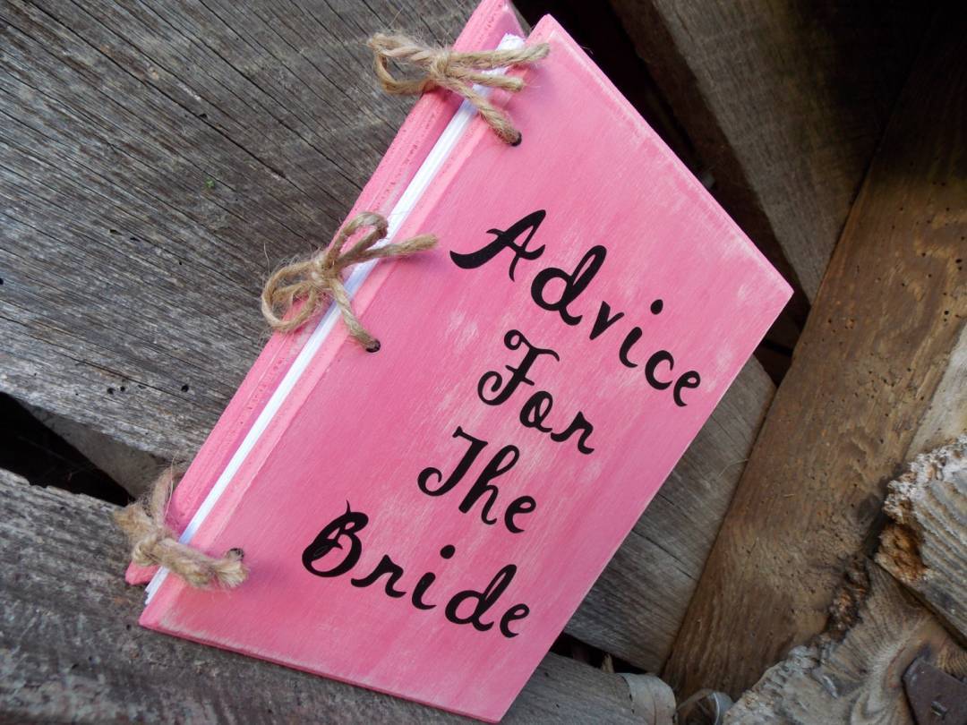 Bridal Shower Guest Book Advice For The Bride Paperblog