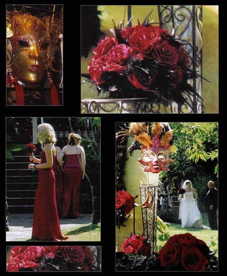 masquerade wedding