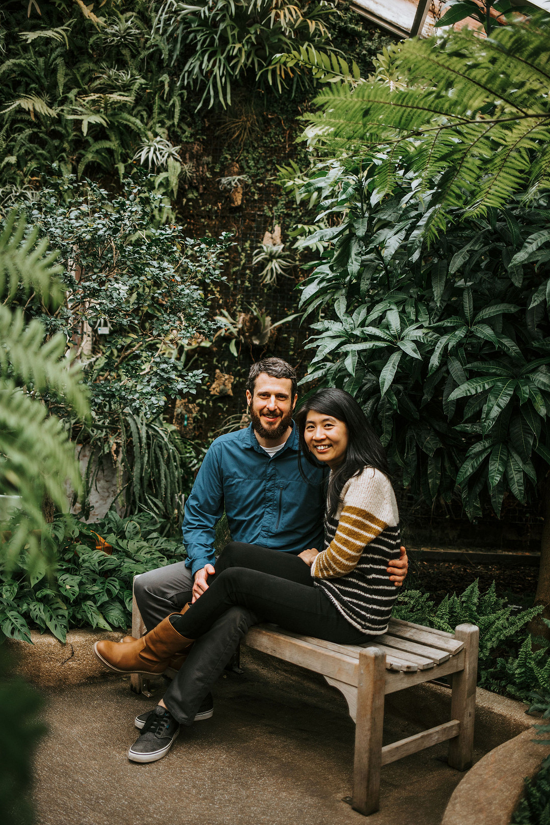 Engagement Shoot At The Rawlings Conservatory - Wedding Fanatic