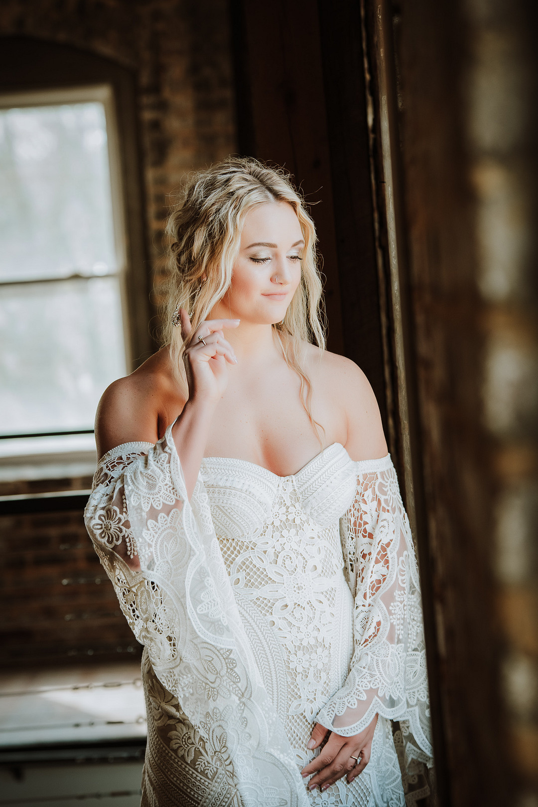 Bridal Portraits At The Downtown Warehouse - Wedding Fanatic