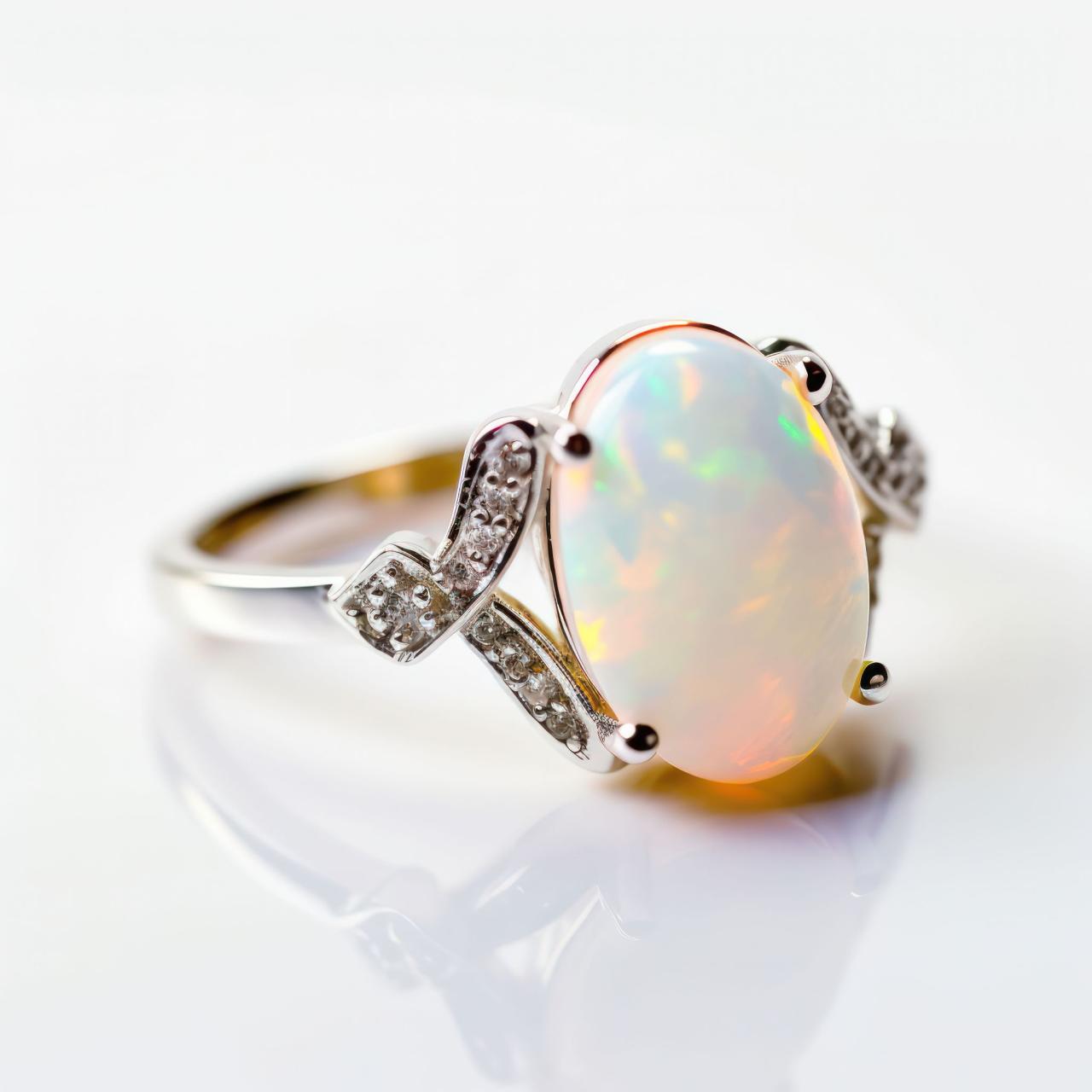 Opal Engagement Rings Buying Guide: Styles, Colors, and Care Tips